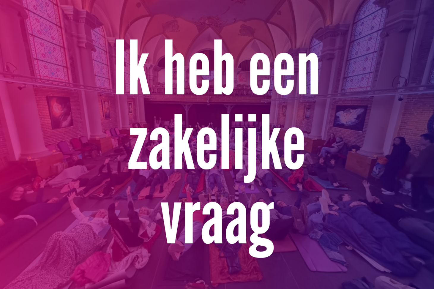 zakelijke vraag ligconcert