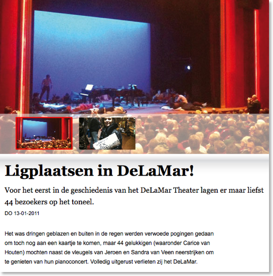 Ligplaatsen in de la Mar
