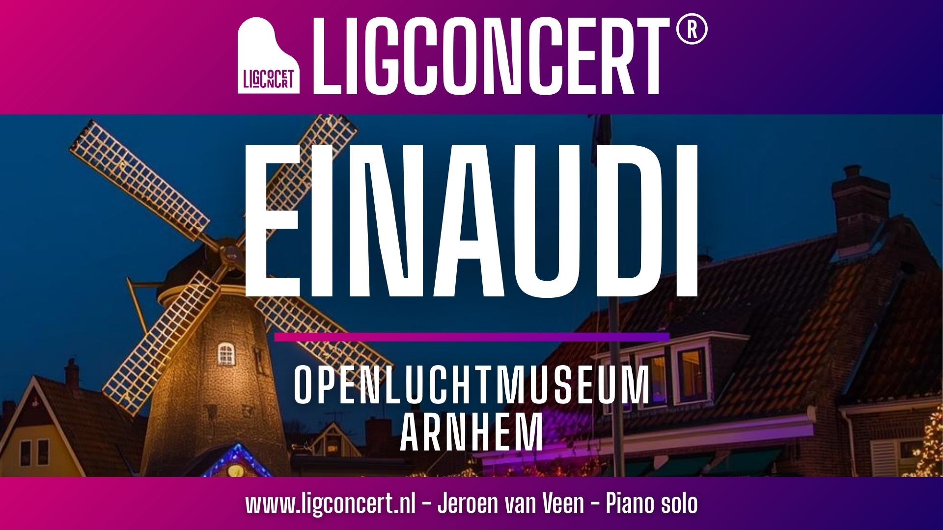 Ligconcert® Einaudi, Openluchtmuseum Arnhem